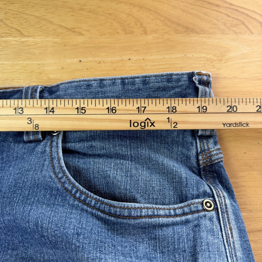 (LOT OF 2) Duluth Trading Co FLEX BALLROOM Jeans Mens 40x32 Blue Relaxed Fit - Picture 8 of 16